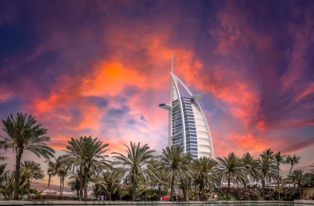 dubai decembre au soleil