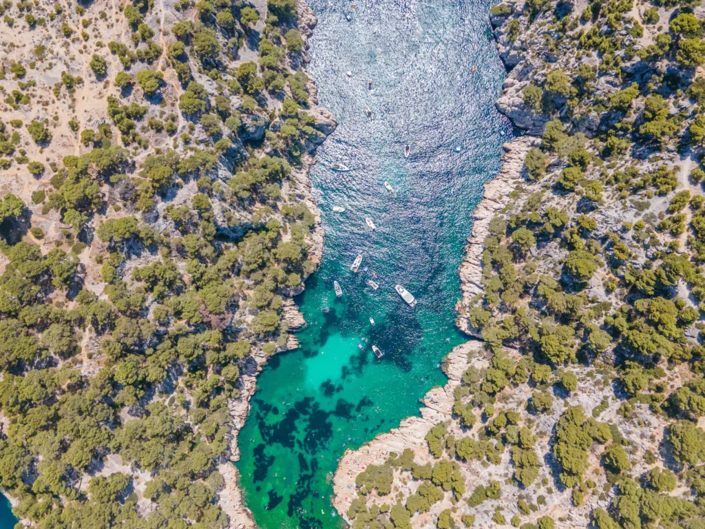 calanque de port pin marseille