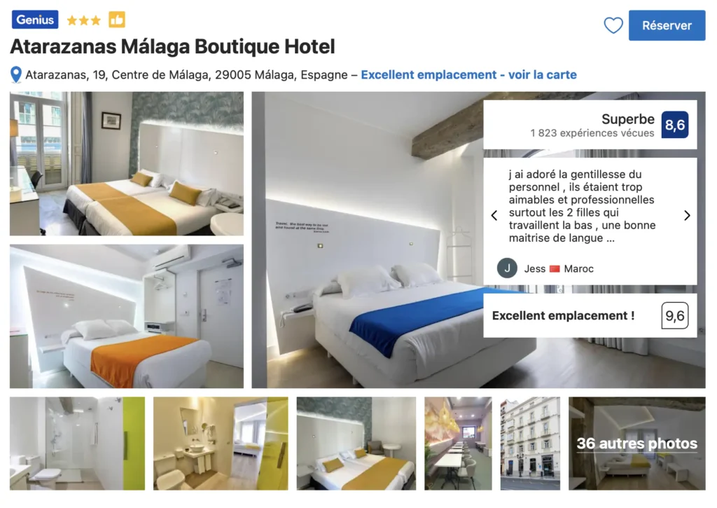 hotel malaga en famille